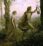 Jean-Baptiste Camille Corot Modification of Orphee ramenant Eurydice des enfers oil